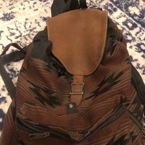 Jansport Aztec Print rucksack backpack